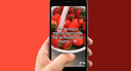 El truco de TikTok para lavar las fresas y desinfectarlas por completo