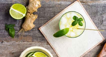 Té helado y adelgazante de jengibre, la bebida efectiva quema grasa