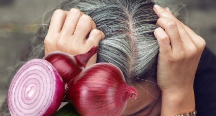 ¿Cómo usar la cebolla para quitar las canas de forma natural?