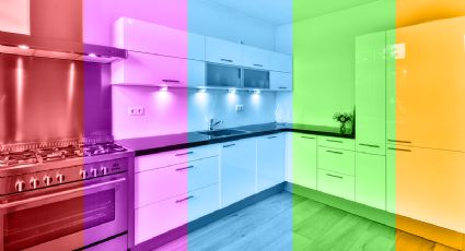 5 colores perfectos para que una cocina pequeña se vea más grande