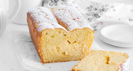 Haz un bizcocho con crema pastelera en menos de una hora