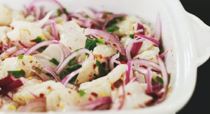 Ceviche de pescado, la receta más fácil para disfrutar del fin de semana