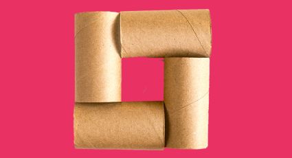 4 formas fáciles de reciclar los rollos del papel higiénico