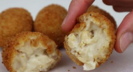 ¡Crujientes y deliciosas! Receta saludable de croquetas de pollo sin harina