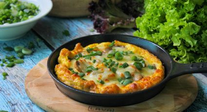 Aprovecha las sobras de ayer con esta receta fácil de frittata