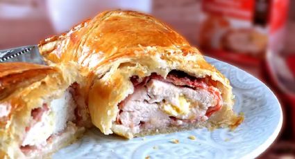 Recetas con hojaldre: Haz una pechuga de pollo rellena al estilo Wellington