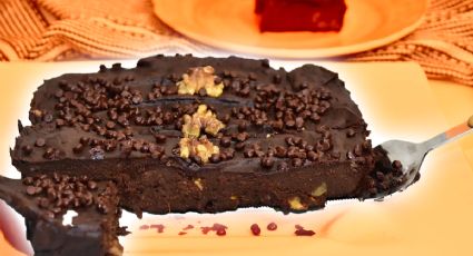 ¿Antojo de brownie? La receta saludable con boniato y chocolate que te encantará