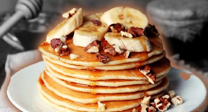 ¡Desayuno de otoño! La receta de hot cakes con avena que amarás