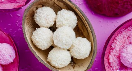 Receta para hacer bombones Raffaello, el postre sin horno más fácil y delicioso