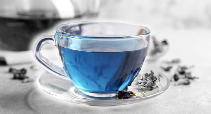 Conoce los increíbles beneficios del té azul, bebida sin cafeína