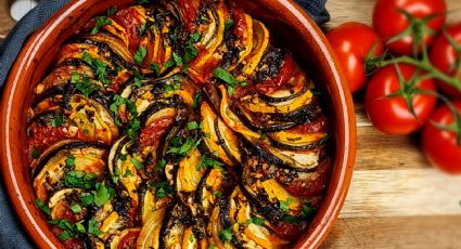 ¡Receta sin horno! Prepara el famoso ratatouille en freidora de aire