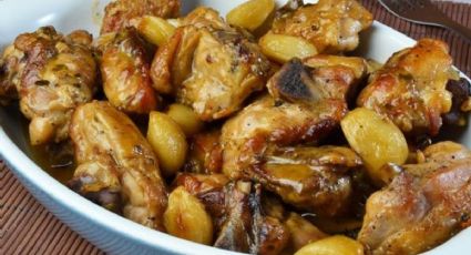 Receta de pollo al ajillo, el platillo ideal para ti si sigues la dieta mediterránea