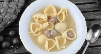 Así se prepara la sopa de galets para la cena de Año Nuevo