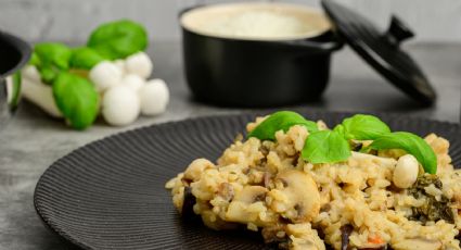 Esta es la receta fácil y rápida de risotto para sorprender en Navidad