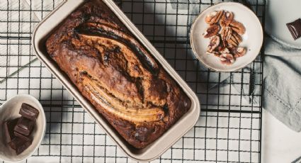 ¿Quieres merendar bien rico? Prepara un budín de bananas en pocos pasos