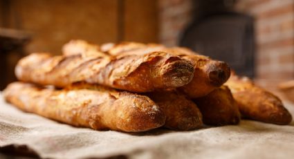 En pocos pasos prepara un rico pan baguette, muy fácil