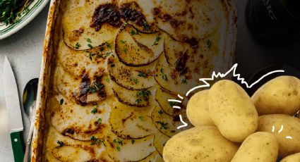 Muy económica: prepara unas patatas gratinadas en simples pasos