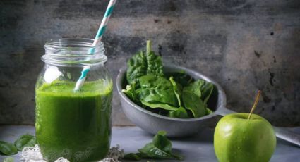 Jugo verde para mantener una piel hidratada y bonita, esta es la receta saludable