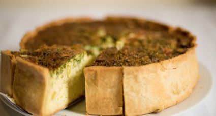 Almuerzo rico y fácil: tarta de verduras en muy simples pasos