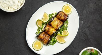 Rolls de berenjena, una receta vegetariana para la Cuaresma