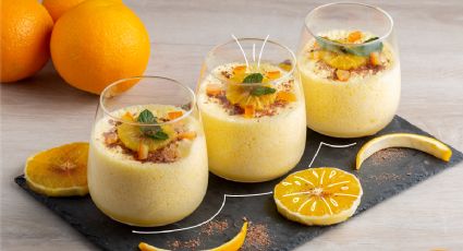 Prepara un delicioso mousse de naranja en pocos pasos