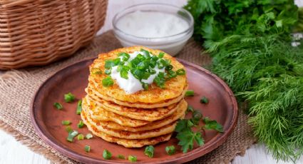 Para un desayuno distinto, prepara unas tortitas de patatas