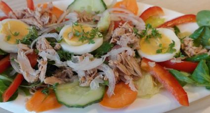 Un plato para la cuaresma: disfruta una ensalada de atún