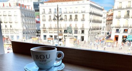 El café del que te enamorarás con balcones a la Puerta del Sol