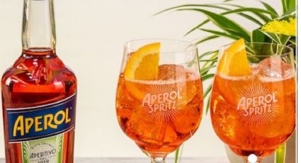 Así se prepara un clásico Aperol Spritz