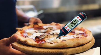 La temperatura ideal para fundir el queso de la pizza