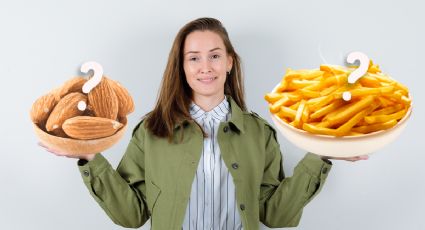 ¿Qué tiene más calorías las almendras o las patatas fritas?