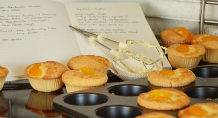 Sabrosos y sin harina de trigo, disfruta unos muffins de limón