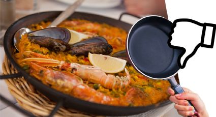 Las razones por las que no deberías hacer la paella con teflón