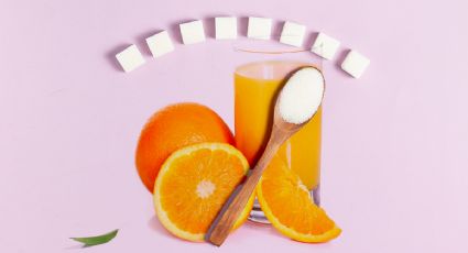 ¿Cuánto azúcar tiene un zumo natural de naranja?