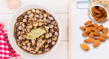 Bajo en grasas: así puedes preparar unos deliciosos caracoles con salsas de almendras