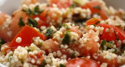 Una ensalada saludable y en pocos pasos, prepara el cous cous