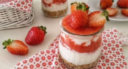 La exquisita receta de vasitos de fresas con mascarpone perfecta para el fin de semana