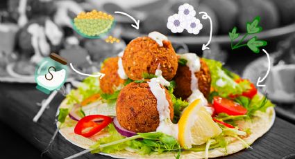 Así se prepara un delicioso falafel como un profesional