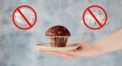 Sin harina ni azúcar: prepara estos deliciosos y saludables muffins de chocolate en 4 simples pasos