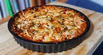 Irresistible: prepara pastel de berenjena con patatas y champiñones