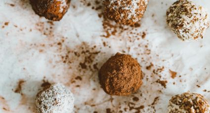 Sin azúcar: prepara estas dulces trufas saludables con 5 ingredientes