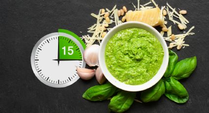 En 15 minutos: la mejor salsa pesto para tus comidas