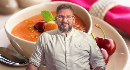 En 20 minutos: prepara un gazpacho de cerezas con la receta de Dani García