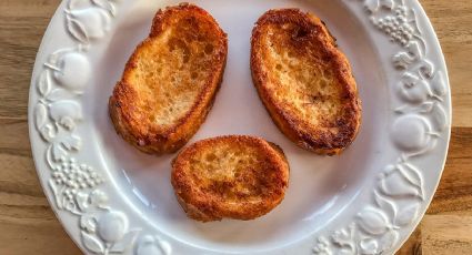 Ideal para consentir a los golosos: torrijas caseras en 3 pasos