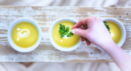 En 20 minutos: prepara una sopa crema de puerro o cebolleta