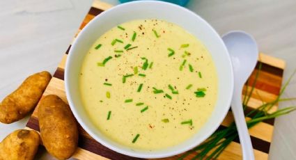 Aprende a hacer la deliciosa vichysoisse de espinacas (crema de verduras colmada de sabor)