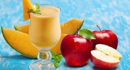 En 3 pasos: prepara un delicioso batido de melón y manzana, ideal para el verano