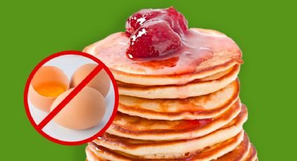 Sin huevo: prepara unos ricos hotcakes veganos para el desayuno