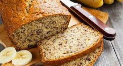 Sin huevo: prepara un rico budín de plátano vegano