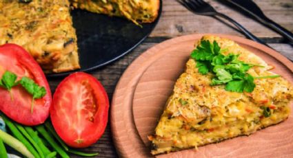 Disfruta de una tarta de repollo y queso, ideal para deleitar a tu familia